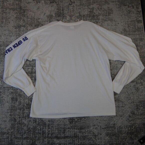2009 US Open Championships Shirt Adult Extra Large XL White Tennis Long Sleeve - Picture 9 of 11